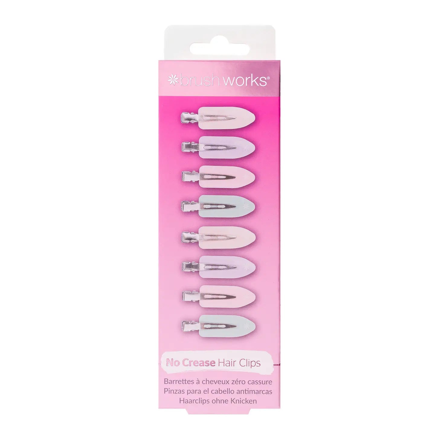 Pinces à cheveux sans plis (lot de 8)